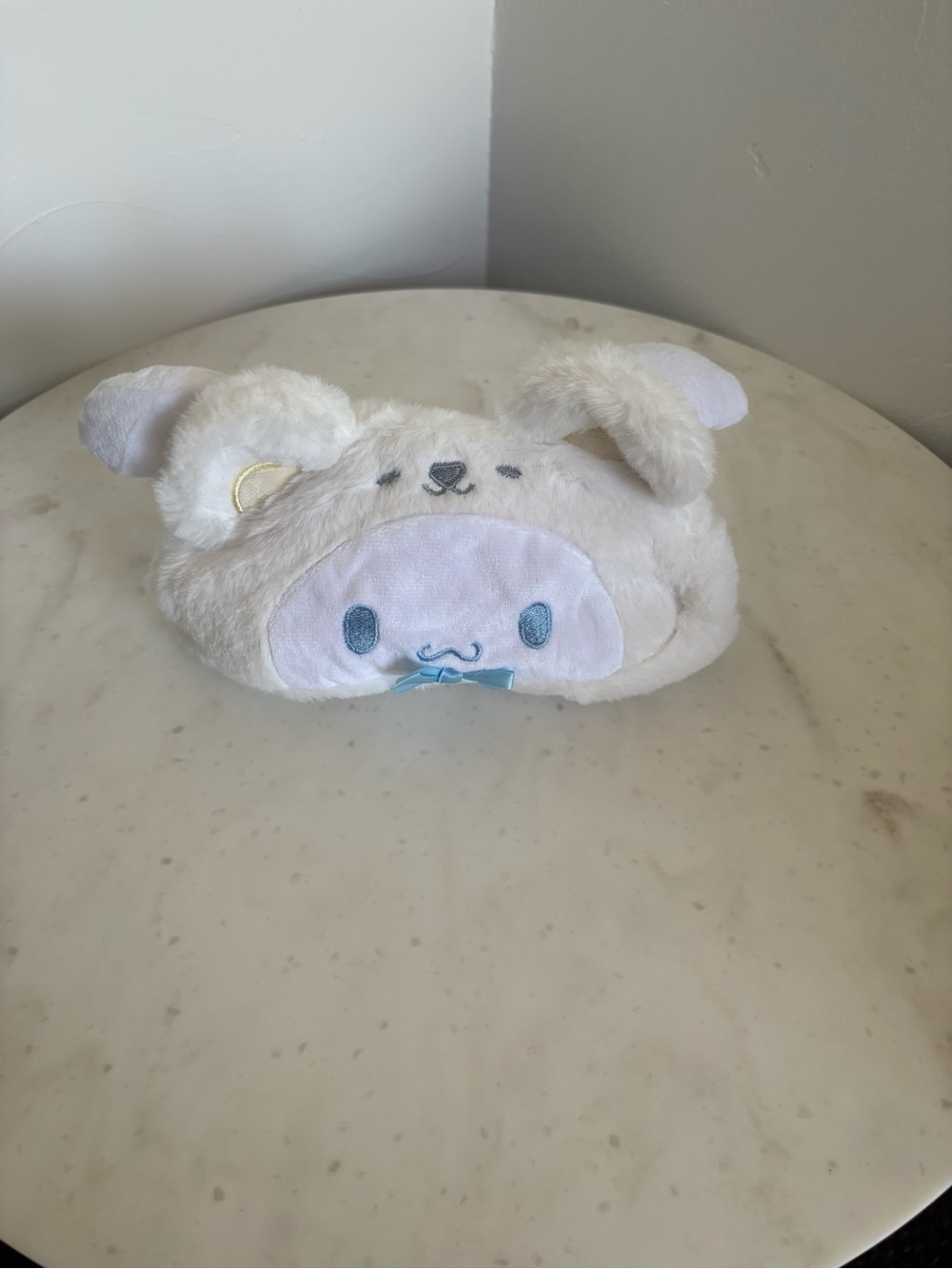 Sanrio Cinnamoroll Plush Pouch - White/Blue